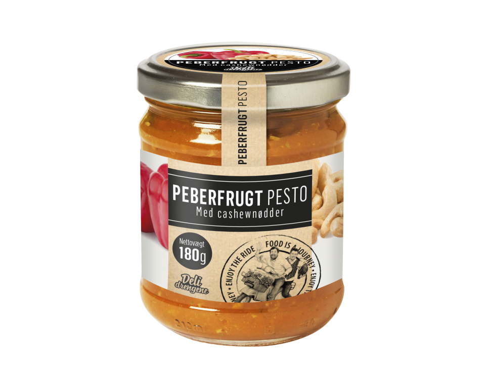 Peberfrugt Pesto Cremet