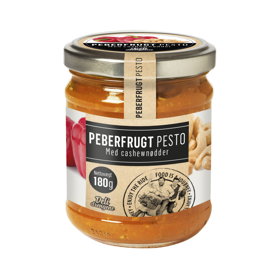 Peberfrugt Pesto Cremet