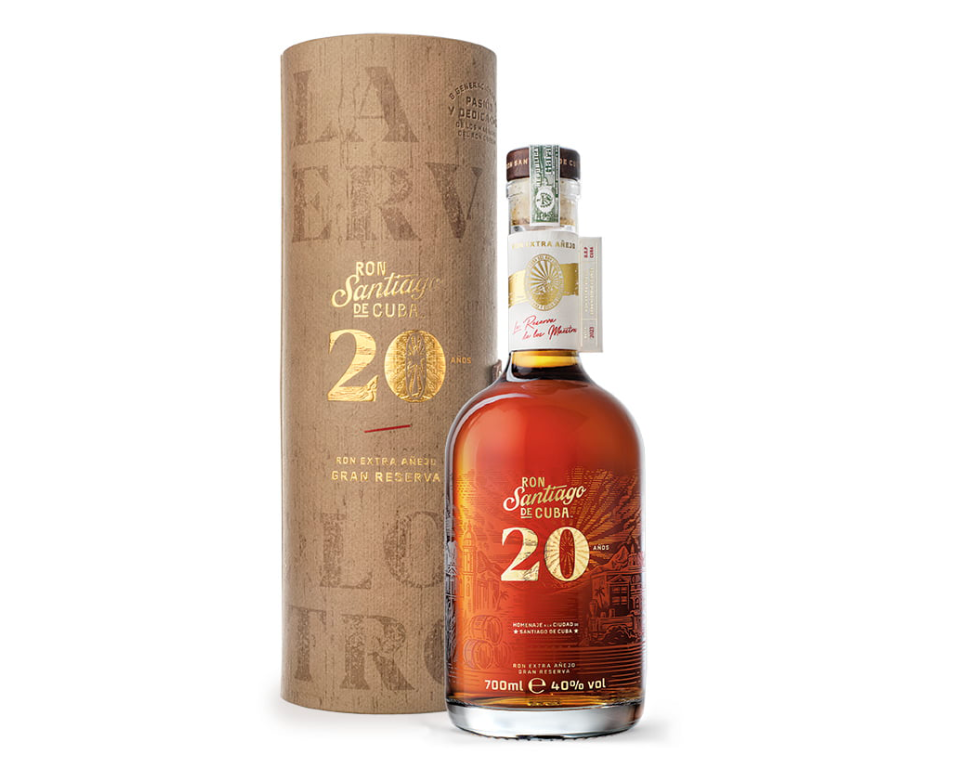 Ron Santiago De Cuba 20 �rs Extra Anejo Gran Reserva, Cuba  70 cl. 40%