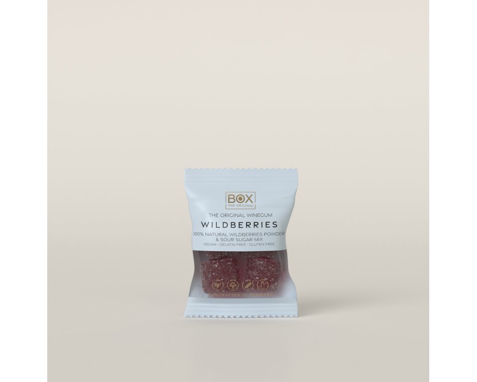 Flowpack Vingummi m. Skovb�r -Box The Original