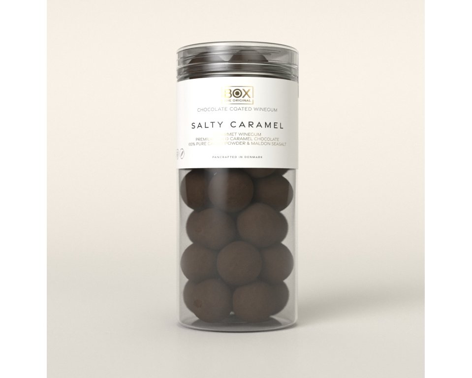Box The Original - Vingummi m. Saltet Karamel chokolade
