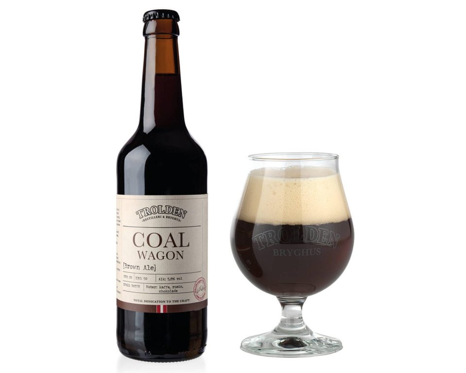 Trolden Bryghus Coal-Wagon Brown Ale 50 cl. 5,8%