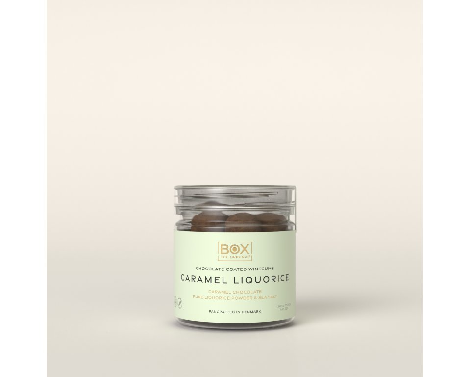 Vingummi m. Karamel-Lakrids Chokolade -Box the Original