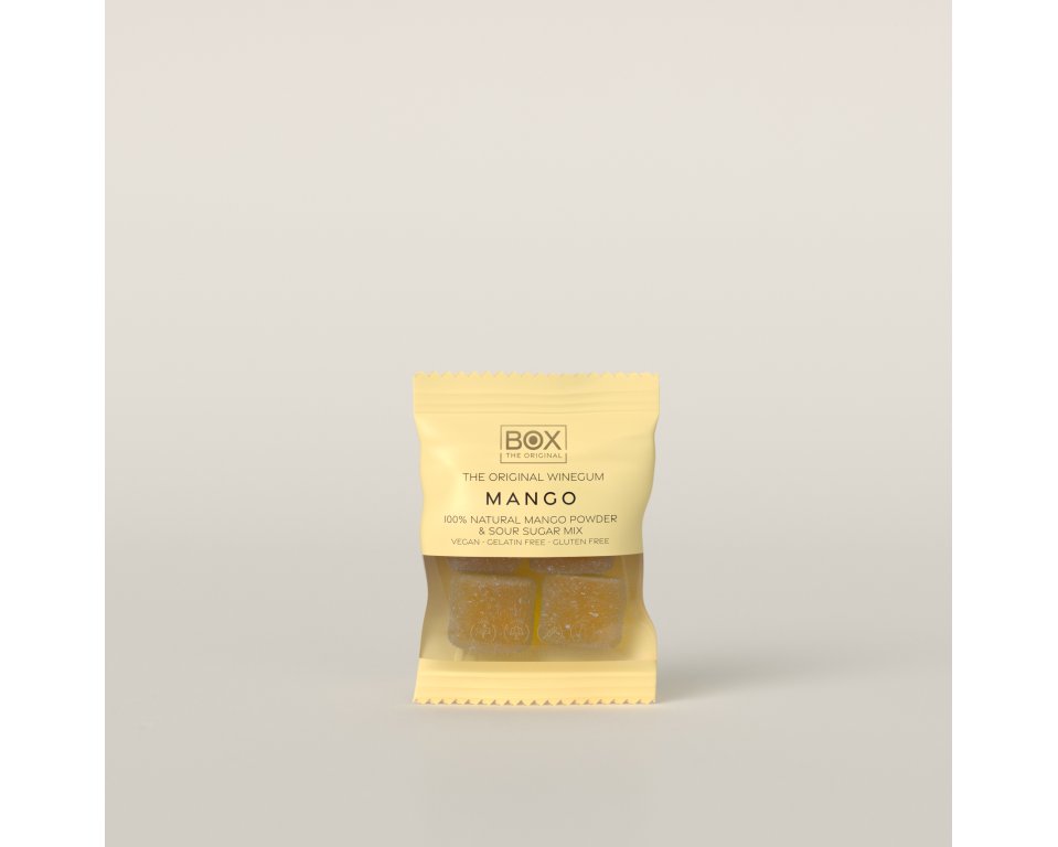 Box The Original - Flowpack Vingummi m. Mango