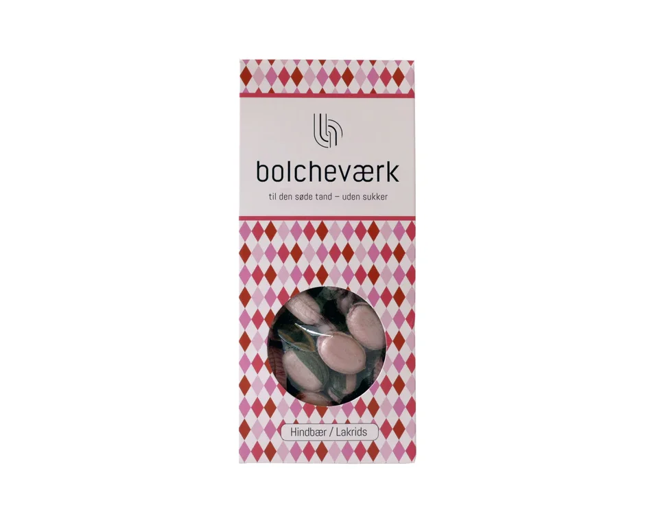 Bolchevrk Hindbr &amp; Lakrids - Sukkerfri 