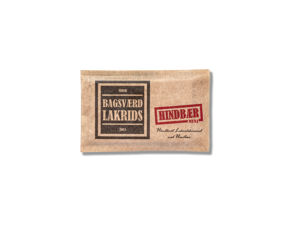 Bagsvr Lakrids - Hindbr Mini