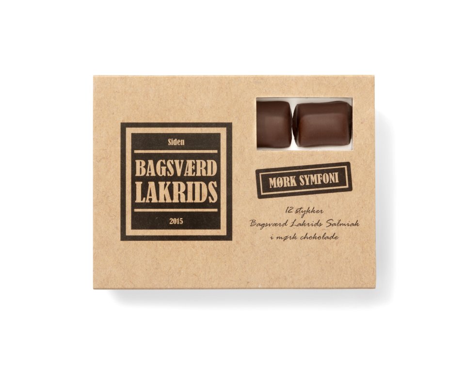 Bagsv�rd Lakrids -M�rk Symfoni 12 stk