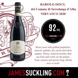 Bersano Nirvasco Barolo del Comune di Serralunga d'Alba 2020