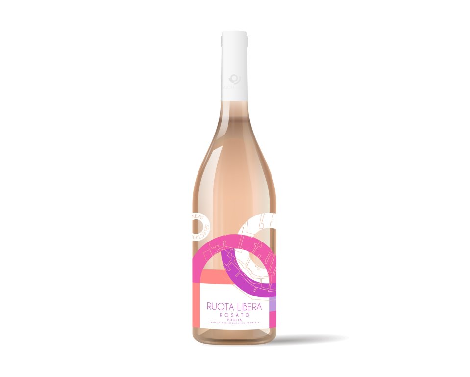  Progetto Vino Ruota Libera Rosato Puglia 2025