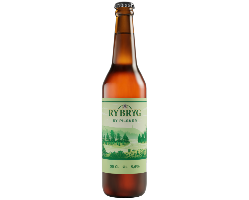 RyBryg Ry Pilsner 50 cl. 5,6%