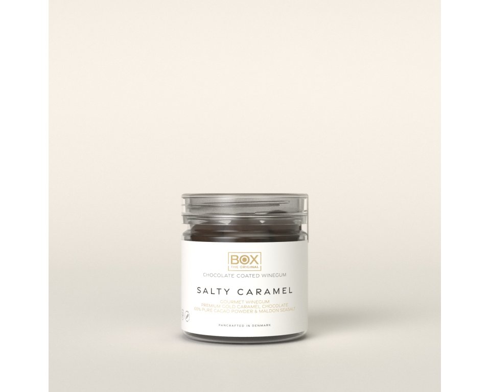 Box The Original - Vingummi m. Saltet Karamel chokolade