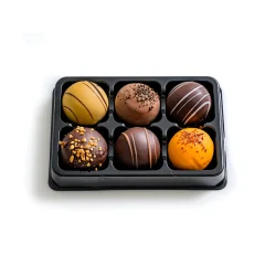 Reserved Chocolate - Trffel-Romkugler ske nr2. - 6 stk