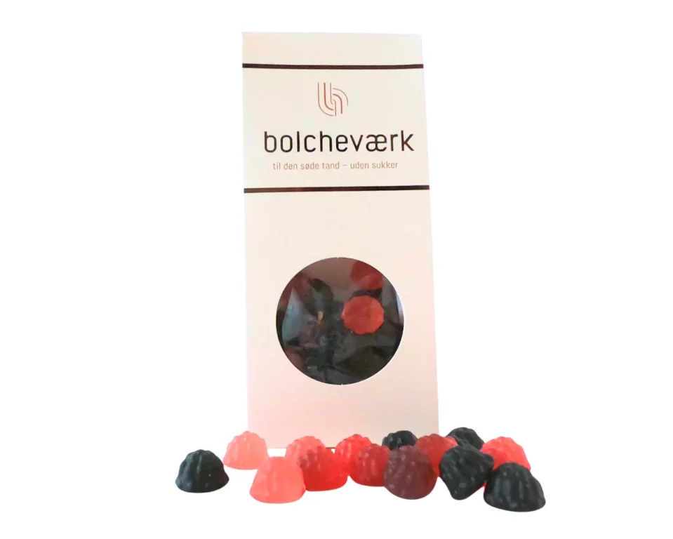 Bolchevrk Vingummi m. Skovbrsmag - Sukkerfri