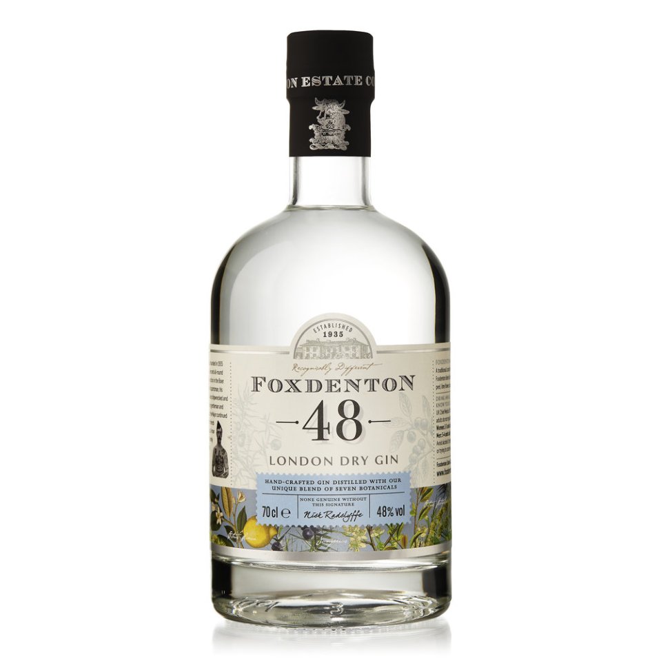 Foxdenton London dry gin 70 cl.  48%