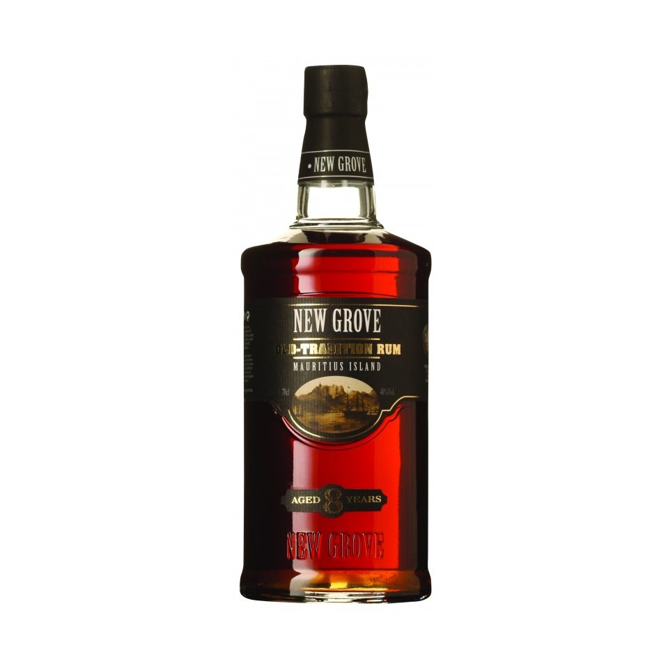 New Grove Old-tradition Rum Aged 8 years 70 cl. - 40%