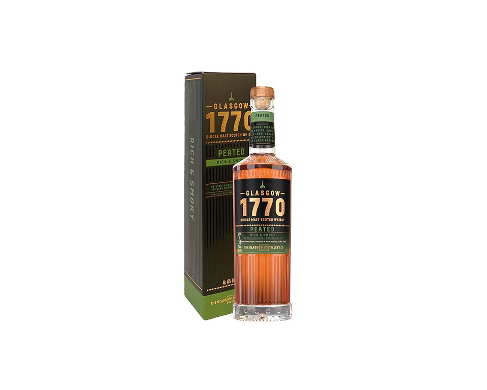 1770 Glasgow SM Whisky Peated Whisky 70 cl. 46%