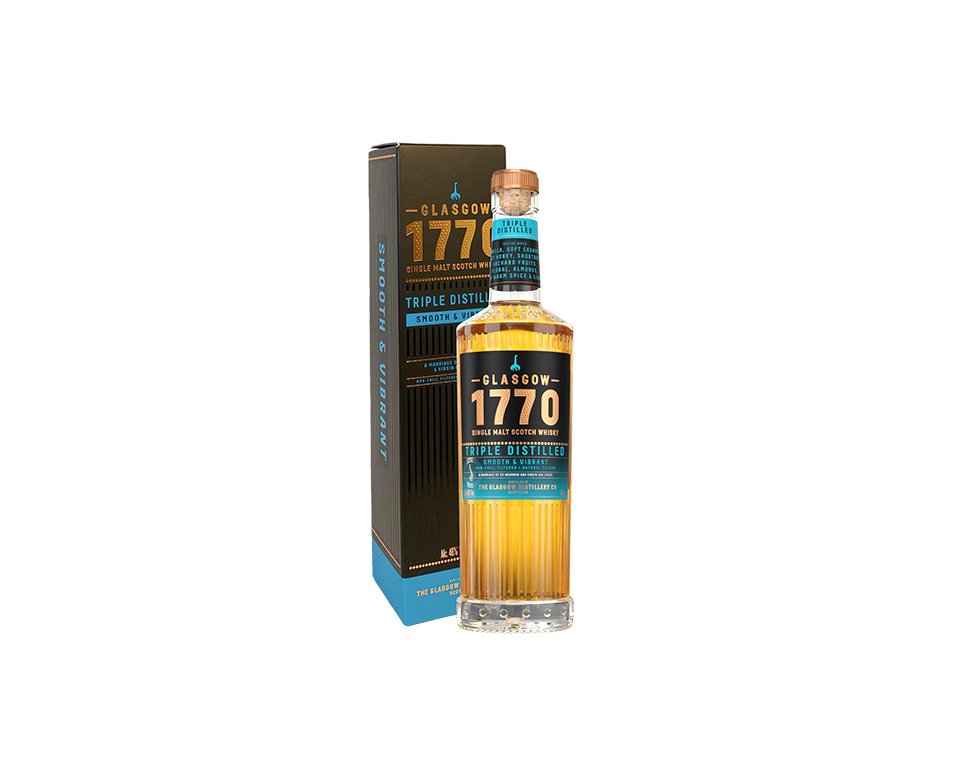 1770 Glasgow SM Whisky Triple Distilled Whisky 70 cl. 46%