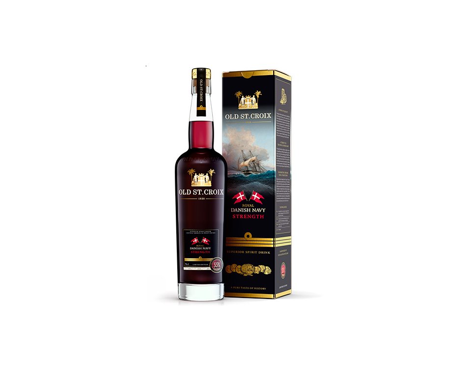 Old St. Croix Royal Danish Navy Strength 70 cl. 55%