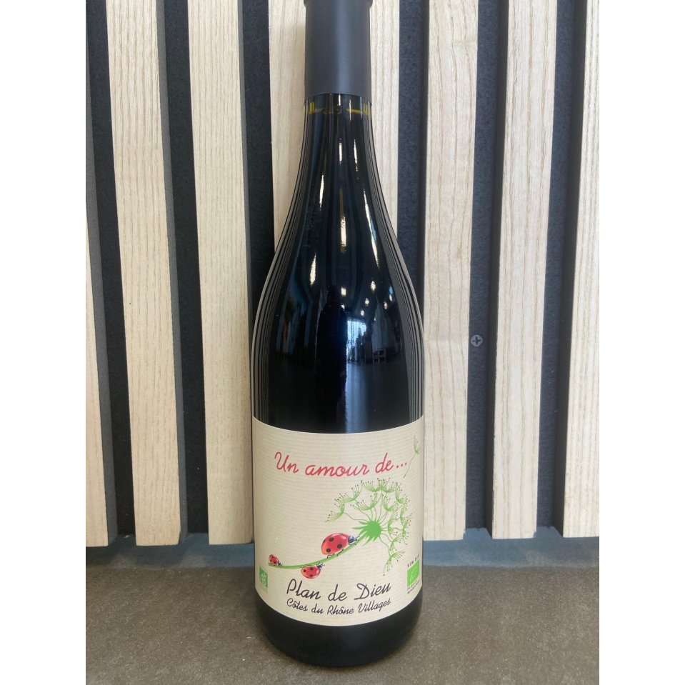 Un Amour de Plan de Dieu Ctes du Rhone Villages ko 2019
