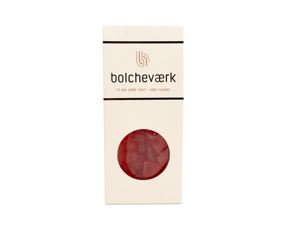 Bolchevrk Vingummi Hjerter - Sukkerfri